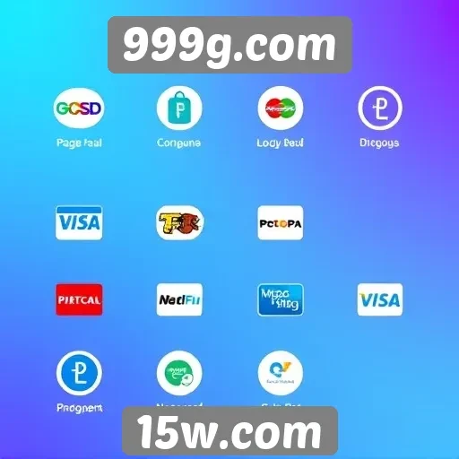 Métodos de pagamento disponíveis no 999g.com